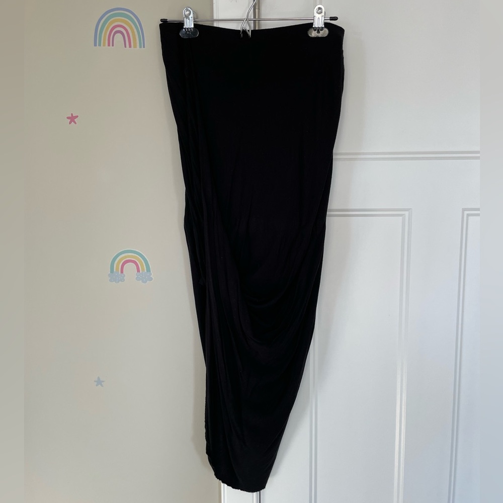 EXPRESS, Asymmetrical Skirt, Black, Size Small.
